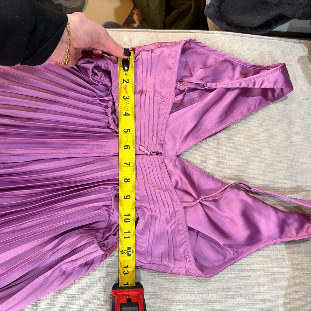 Abercrombie & Fitch Purple Midi Dress - Picture 11 of 15